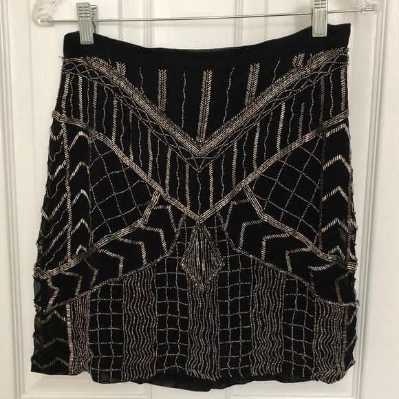 Chan Luu Dresses & Skirts - Chan Luu Beaded Mini Skirt